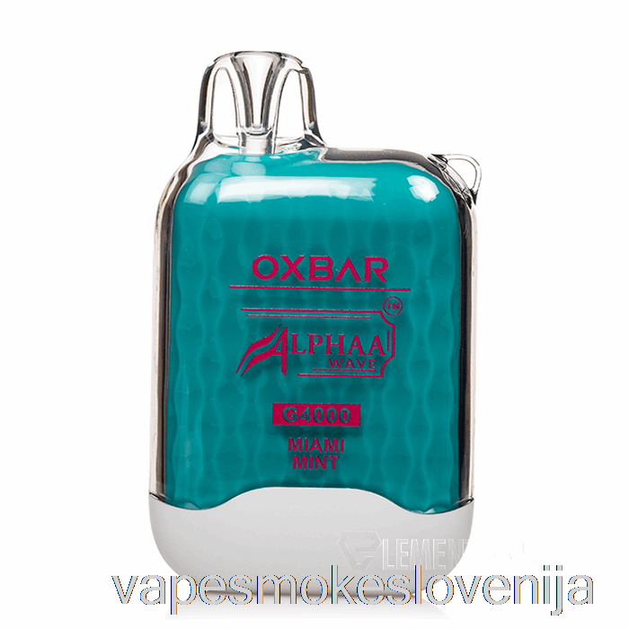 Vape Petrol Oxbar G4000 Za Enkratno Uporabo Miami Mint